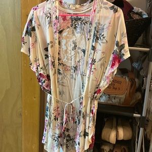 Floral cover up